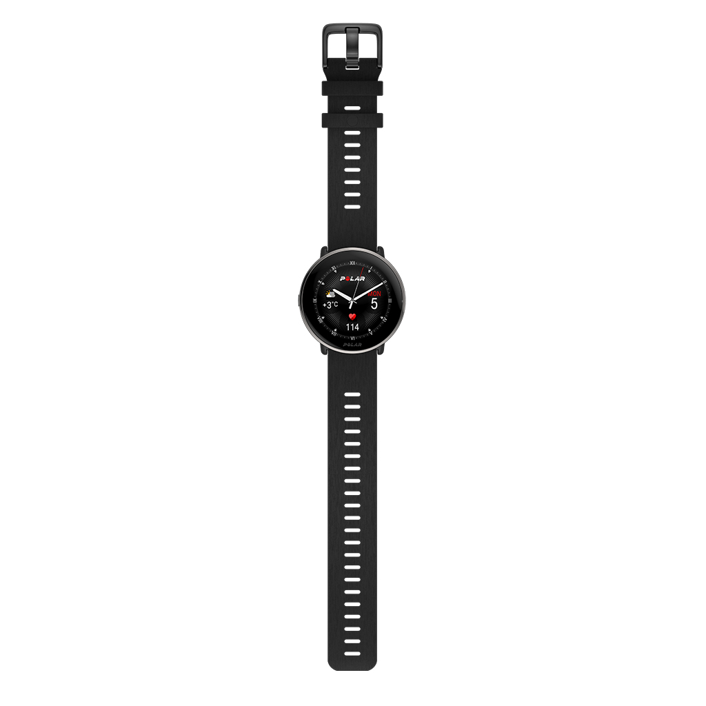 POLAR IGNITE 3 TITANIUM SIL BLK S-L