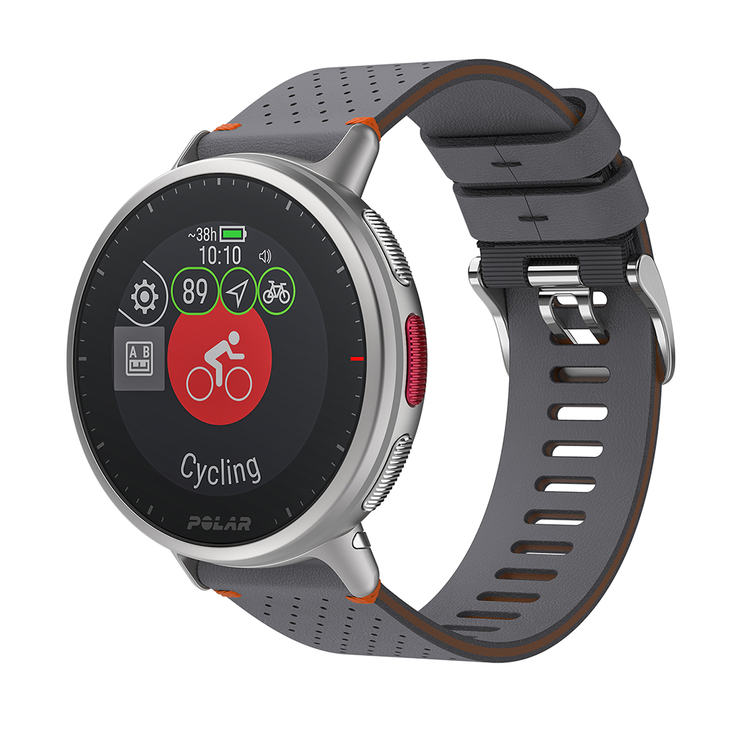POLAR VANTAGE V2 GRY/ORA SHIFT M/L