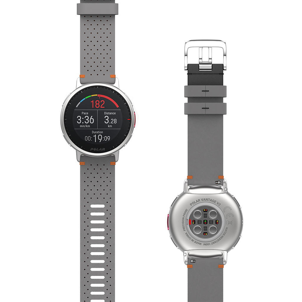 POLAR VANTAGE V2 GRY/ORA SHIFT M/L