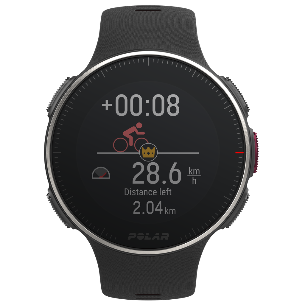 POLAR VANTAGE V TI BLK/RED EMEA/