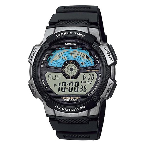 [AE-1100W-1AV] RELOJ CASIO DIGITAL CABALLERO