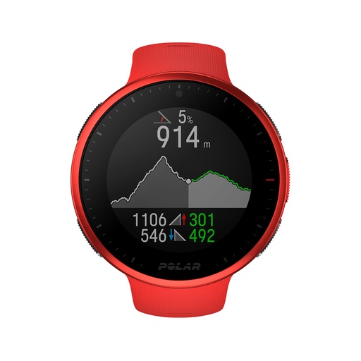 [900100190] POLAR VANTAGE V2 RED M/L GEN